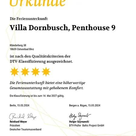 アパート Dornbusch, Penthouse 9